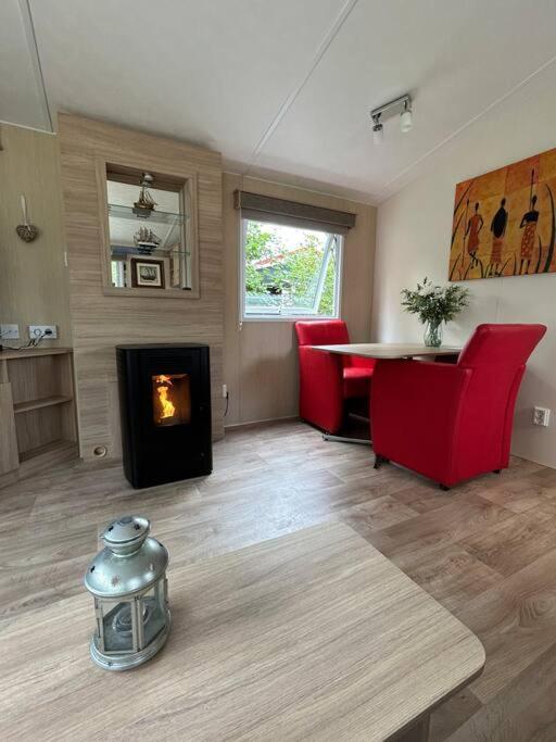 Chalet De Bult White 2 Persons Exterior photo